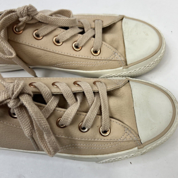 Airwalk Pink Legacee Cap Toe Sneakers Size 7.5 Faux Leather - Picture 7 of 11